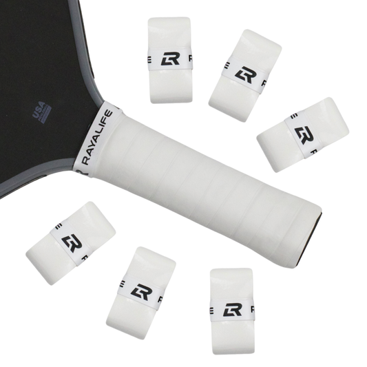 Pickleball Paddle Overgrip – Ultra-Tacky Triple-Layer Sweat Absorbent Grip Tape – Non-Slip 0.60mm High-Feel Tape for Tennis & Pickleball – 6, 12, or 20 Pack