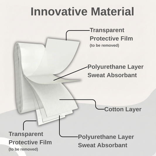 Pickleball Paddle Overgrip – Ultra-Tacky Triple-Layer Sweat Absorbent Grip Tape – Non-Slip 0.60mm High-Feel Tape for Tennis & Pickleball – 6, 12, or 20 Pack