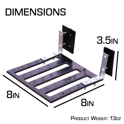 Pickleball Paddle Rack – Holds 4 Paddles – Easily Extendable  – Heavy-Duty Material with Weather